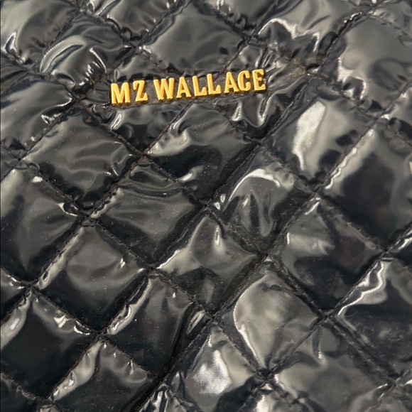 MZ Wallace Navy Laquer Tote - Picture 2 of 10